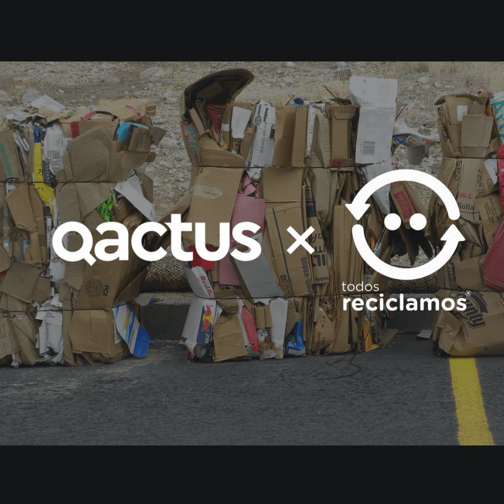 Colaboración Qactus y TodosReciclamos