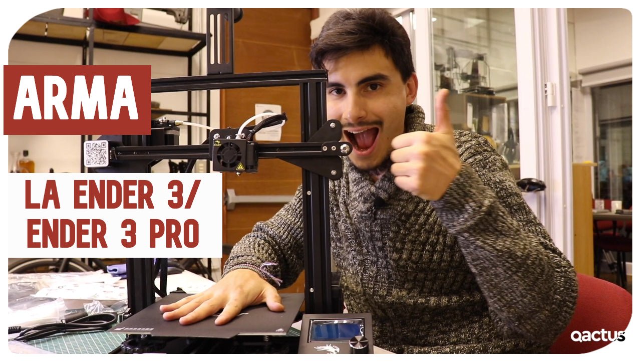 Cómo armar las impresoras 3D Ender 3 y Ender 3 Pro - Qactus