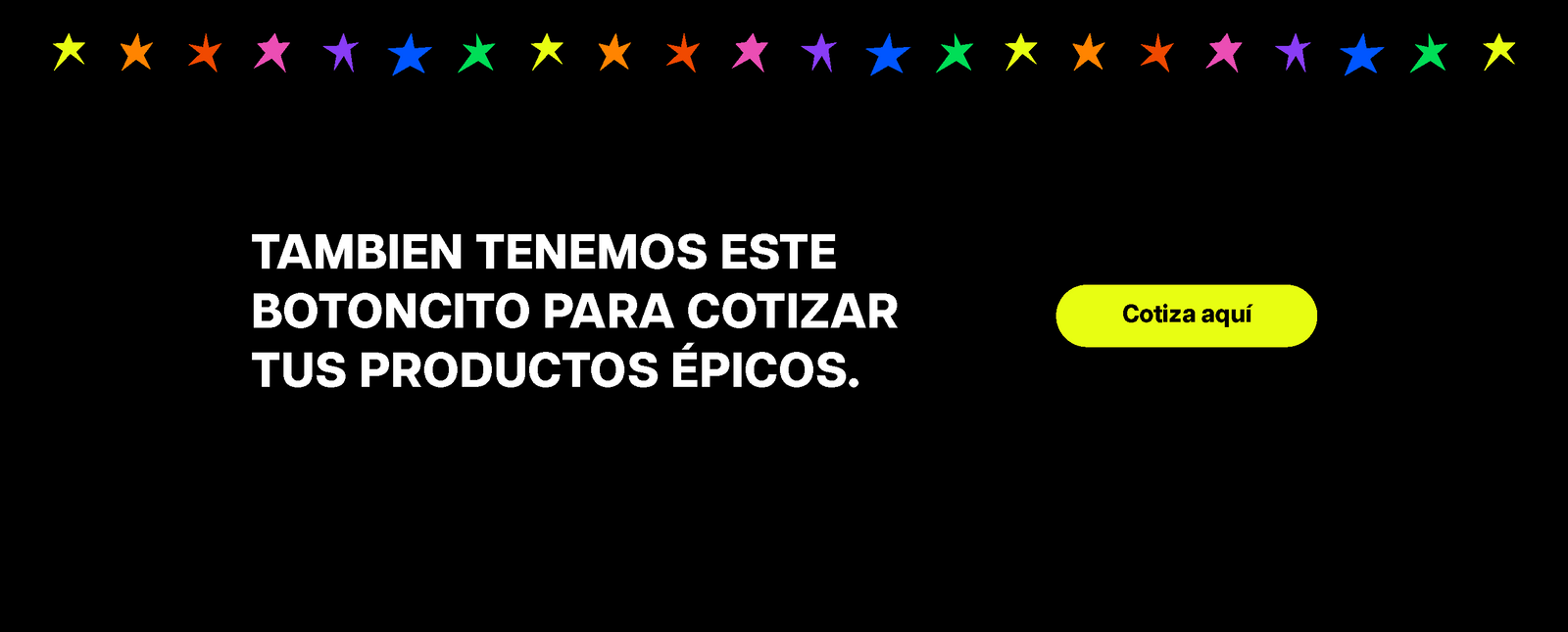 Formulario de cotización de Qactus para regalos corporativos personalizados