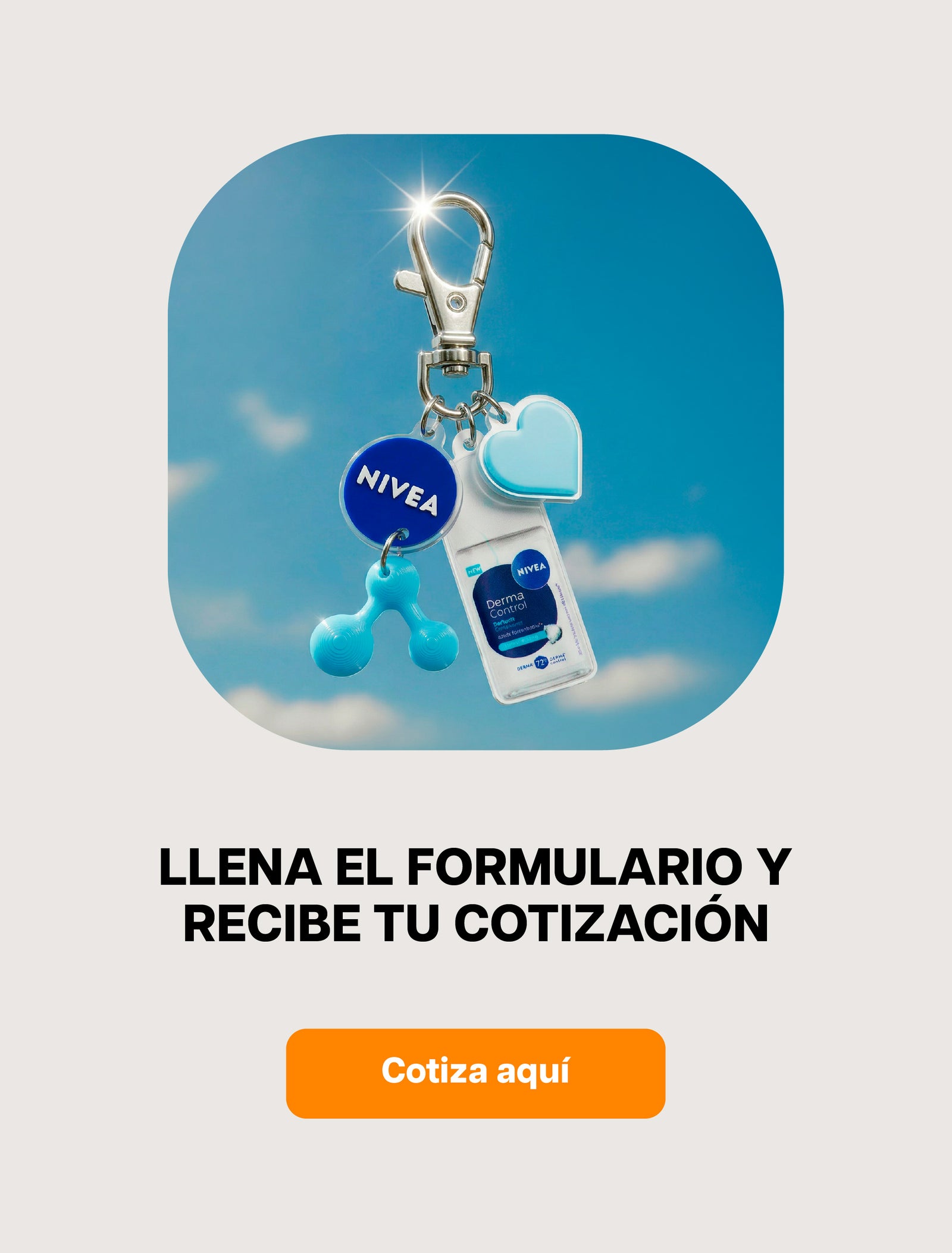 Botón para llenar el formulario y recibir cotización.