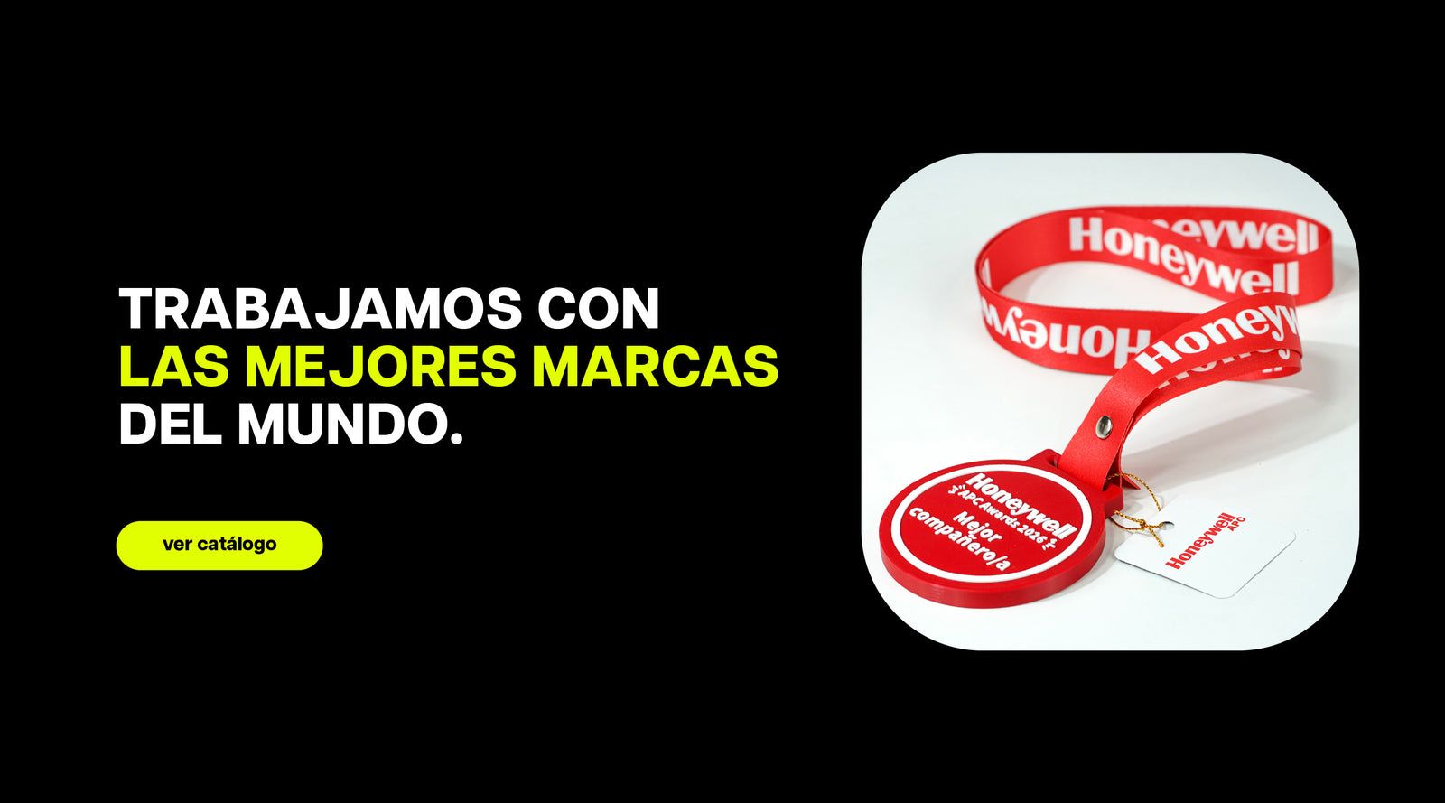 Colección de medallas personalizadas fabricadas en impresión 3D, con distintos diseños, lanyard y aplicaciones de marca.