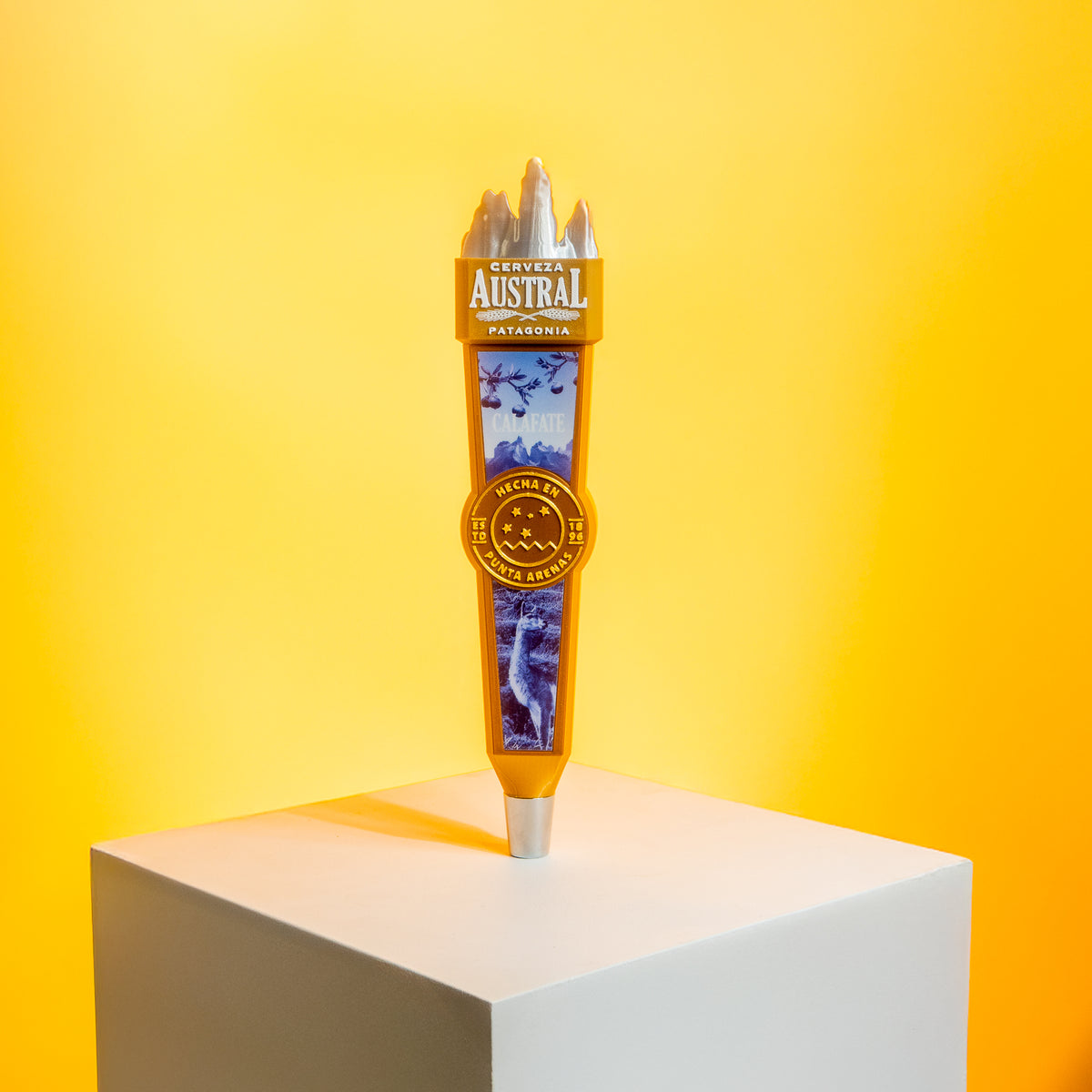 Tap handle personalizado Austral diseño exclusivo impresion 3D Qactus